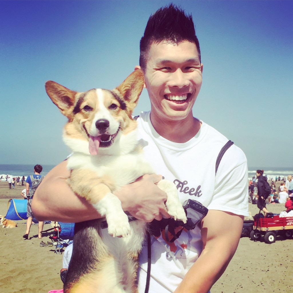 Was pleased to meet the one and only Gatsby and his awesome owner Ryen. @vlogaftercollege